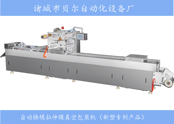 自动换模拉伸膜真空包装机